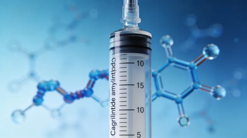 Illustration — Dosage Cagrilintide : 0,3-4,5 mg/sem | 2026