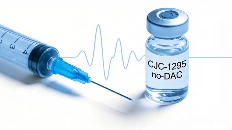 Illustration — Dosage CJC-1295 No DAC : 100 mcg + Stack GH