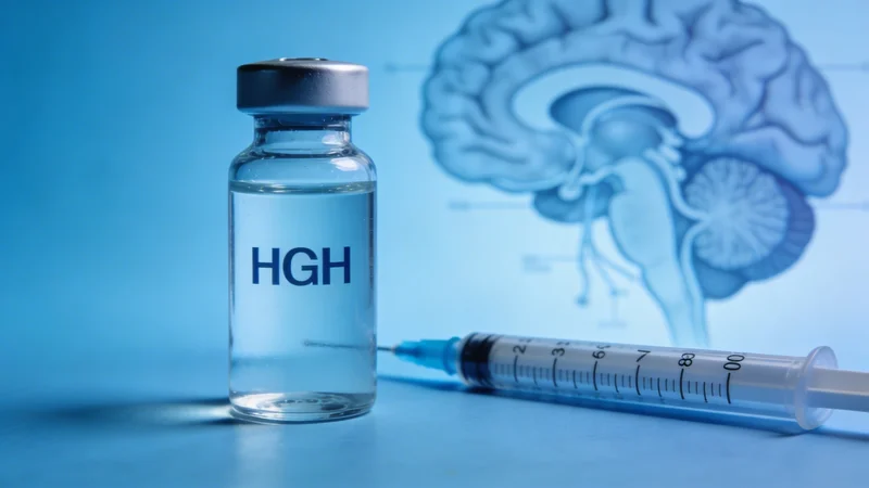 Illustration — Dosage HGH Somatropine : 1-4 IU/jour | 2026