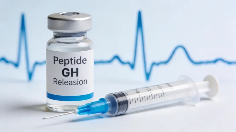 Illustration — Dosage Ipamorelin : 100-300 mcg | Guide 2026