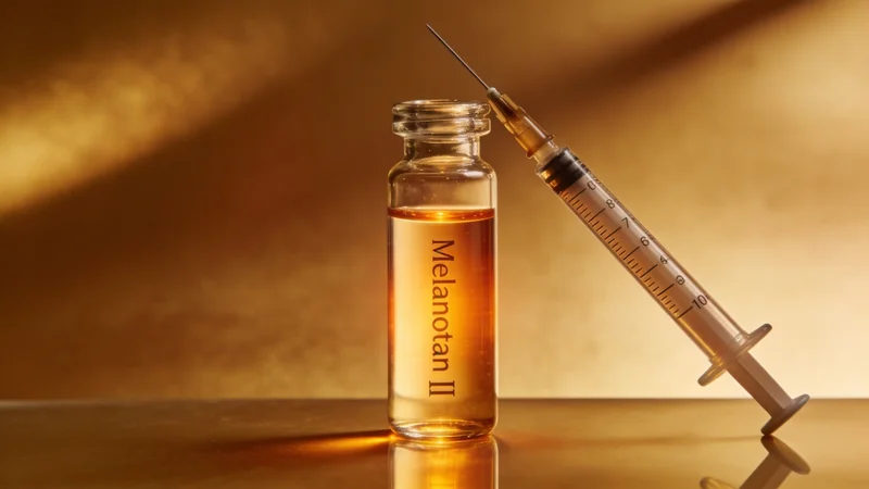 Illustration — Dosage Melanotan II : 250-500 mcg/jour | 2026