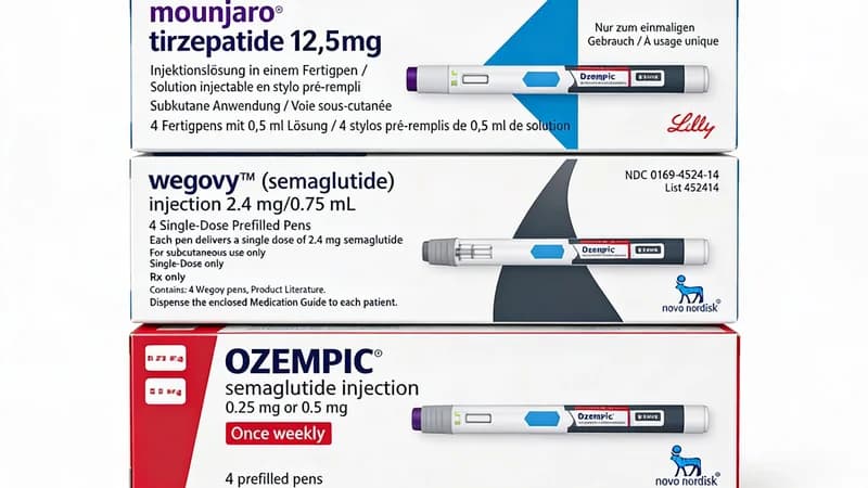 Illustration — GLP-1 : Tout Comprendre sur l'Hormone qui Révolutionne la Perte de Poids