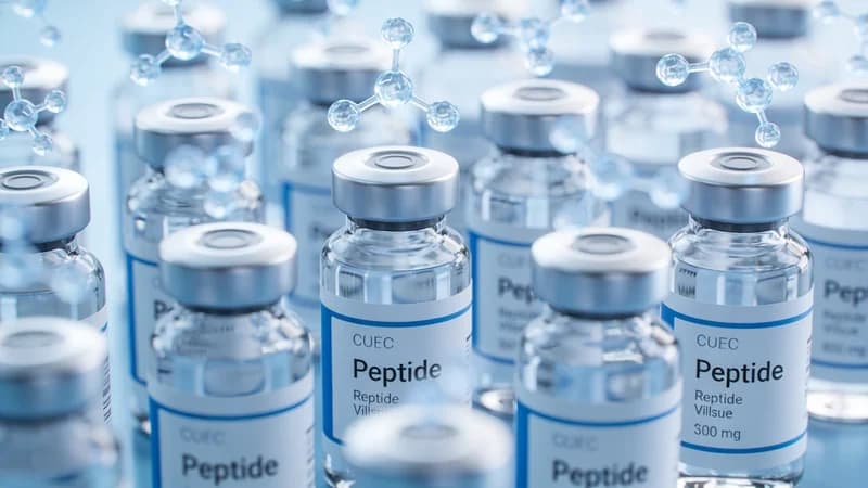 Illustration — Peptides de Recherche : Récupération, Anti-Âge et Performance 2026