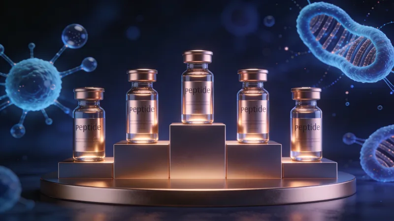 Illustration — Meilleurs Peptides Anti-Âge 2026 Selon les Études — Lesquels Choisir ?