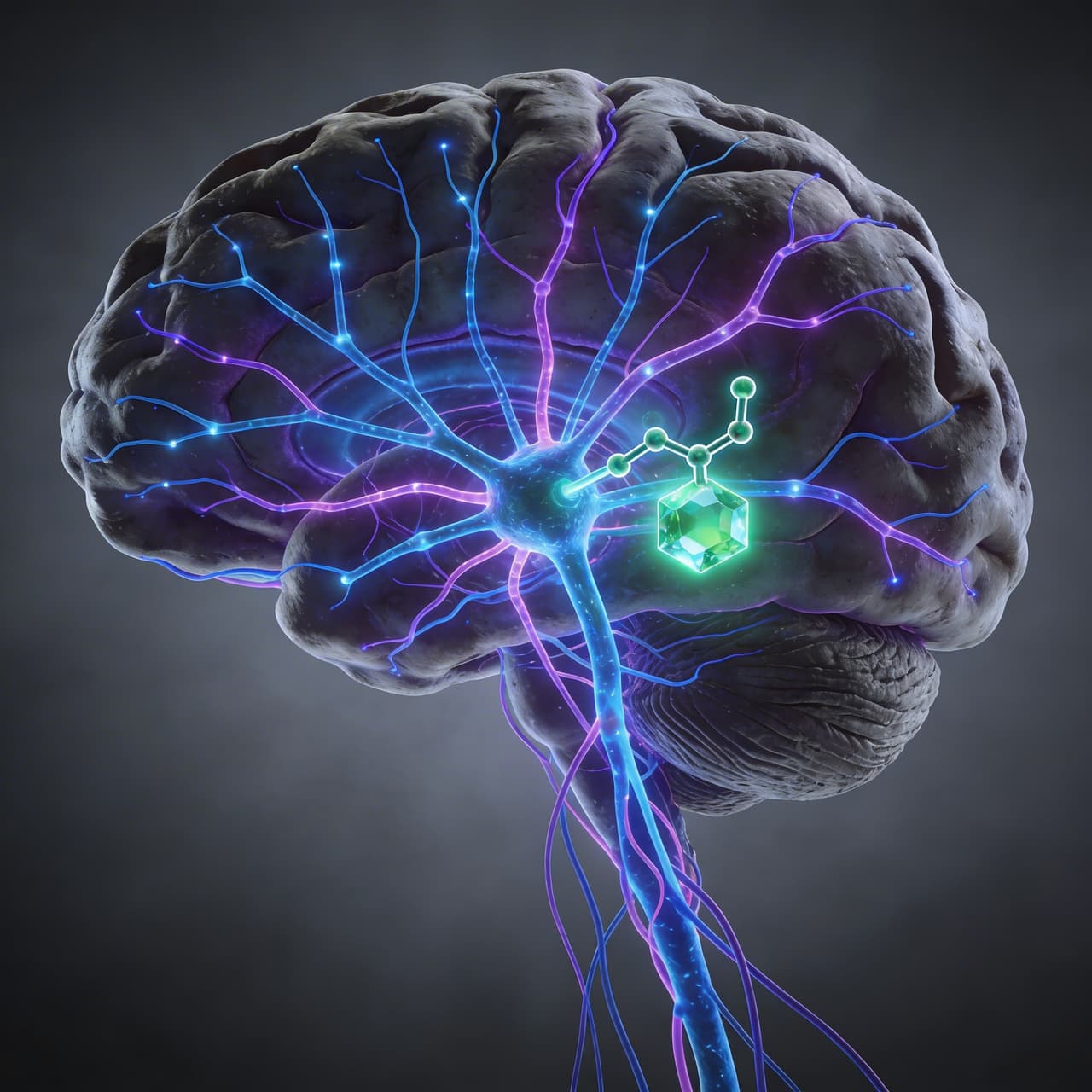 Illustration — Nootropic Stack Selank + Semax : Le Combo Cognitif Peptidique