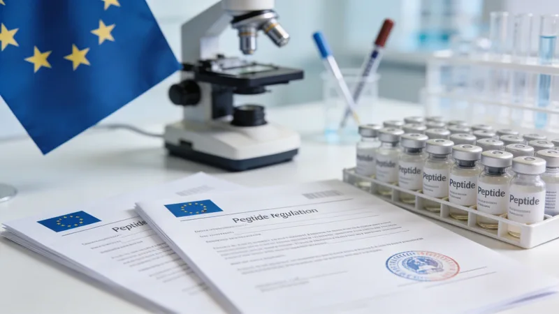 Illustration — Acheter des Peptides en France : Légalité et Réglementation 2026