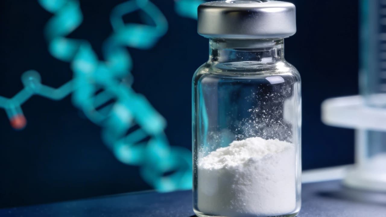 Illustration — PT-141 (Bremelanotide) : Peptide de recherche et mécanisme MC4R