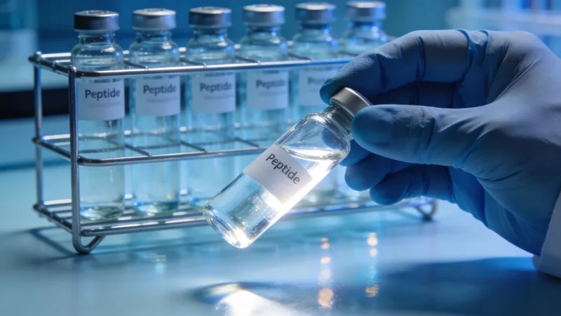 Illustration — Retatrutide Prix 2026 : Combien Coûte Vraiment ce Peptide ?