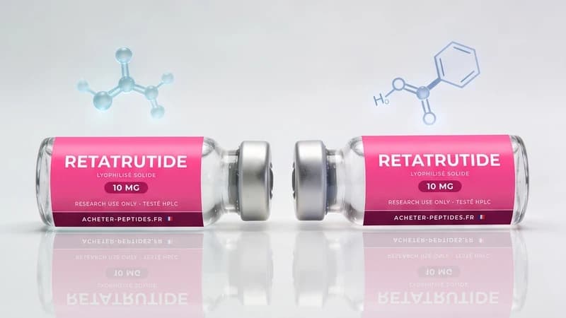Retatrutide vs Sémaglutide : Le Comparatif Complet (2026)