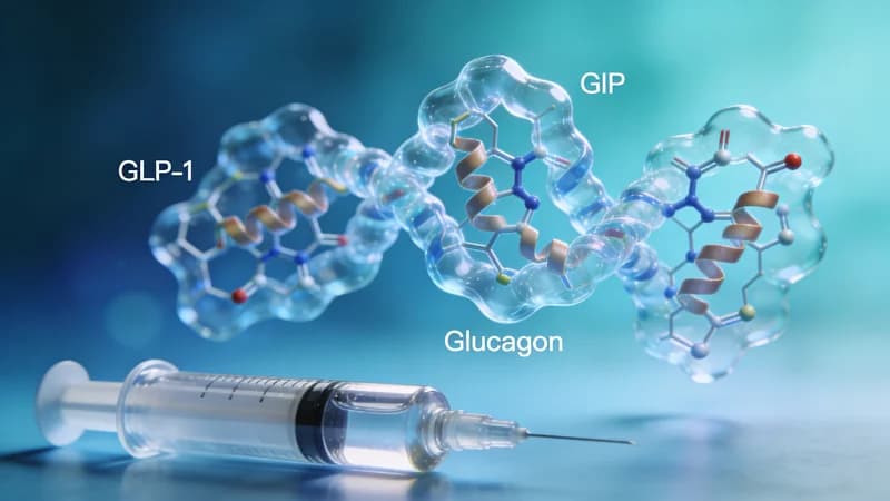 Illustration — Retatrutide vs Semaglutide vs Tirzepatide : Comparaison Complète 2026