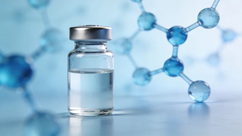 Illustration — Tésamoréline : mécanisme GHRH, études cliniques et usage recherche