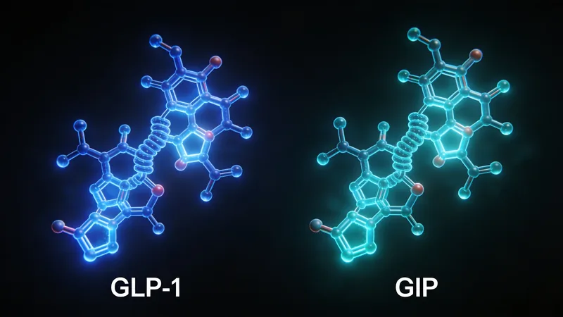 Illustration — Tirzepatide : Mounjaro, Double Agoniste GIP/GLP-1 et Prix 2026
